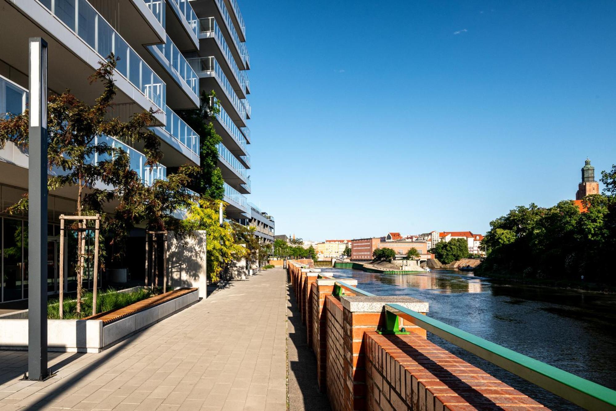 Witolda Riverside Apartments - Balcony, City View - By Rentujemy Βρότσλαβ Εξωτερικό φωτογραφία